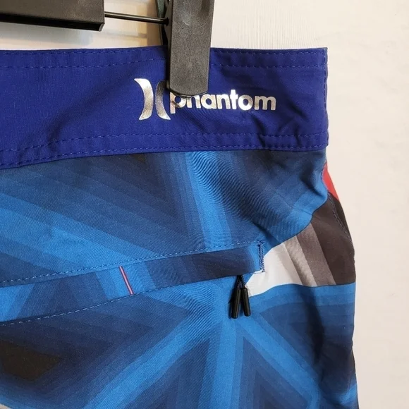 Hurley size 34 phantom board swim shorts pre-owned great condition - Picture 8 of 9
